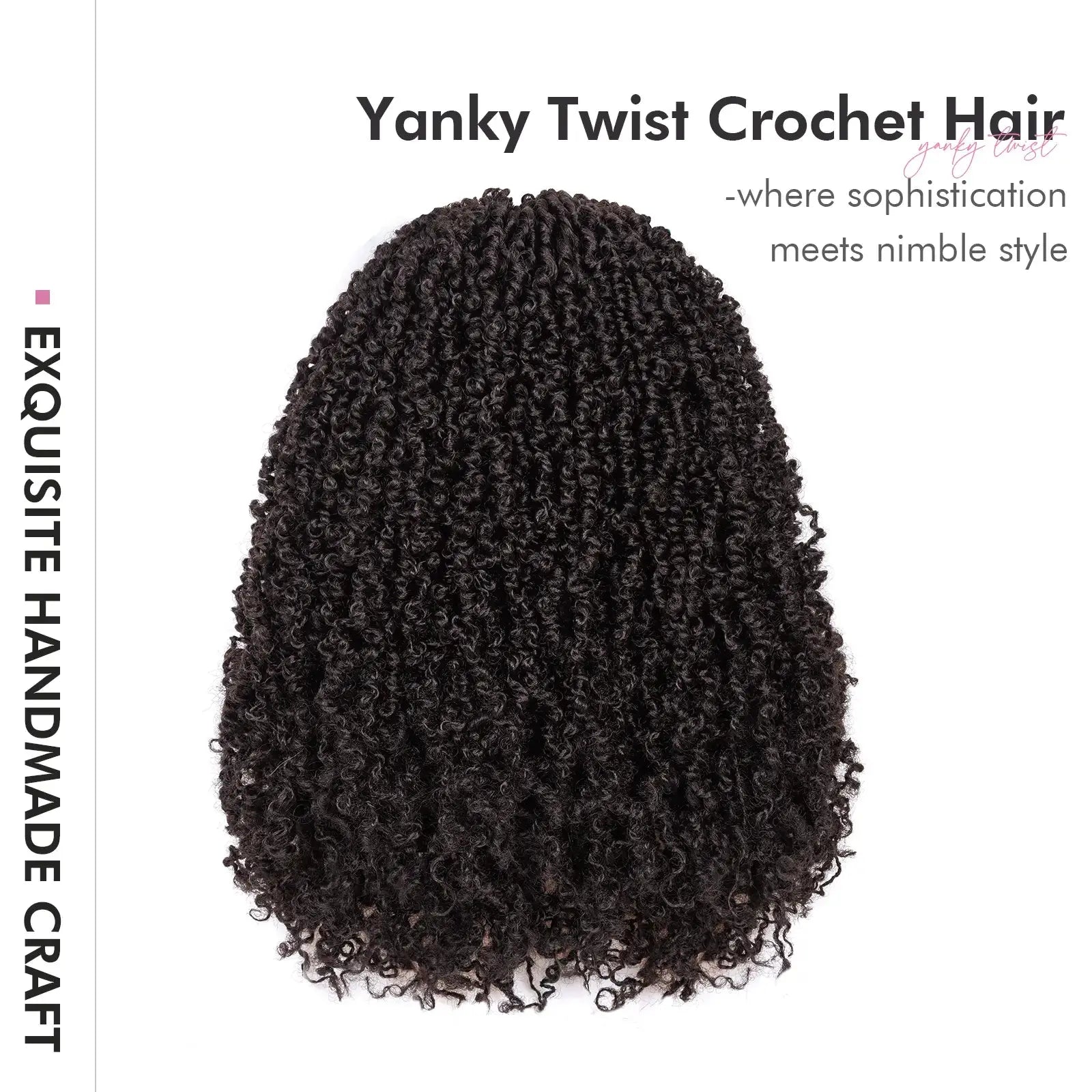 Toyotress Mini Yanky Twist Braiding Hair Short Passion Twist Crochet Braids Synthetic Hair Extensions
